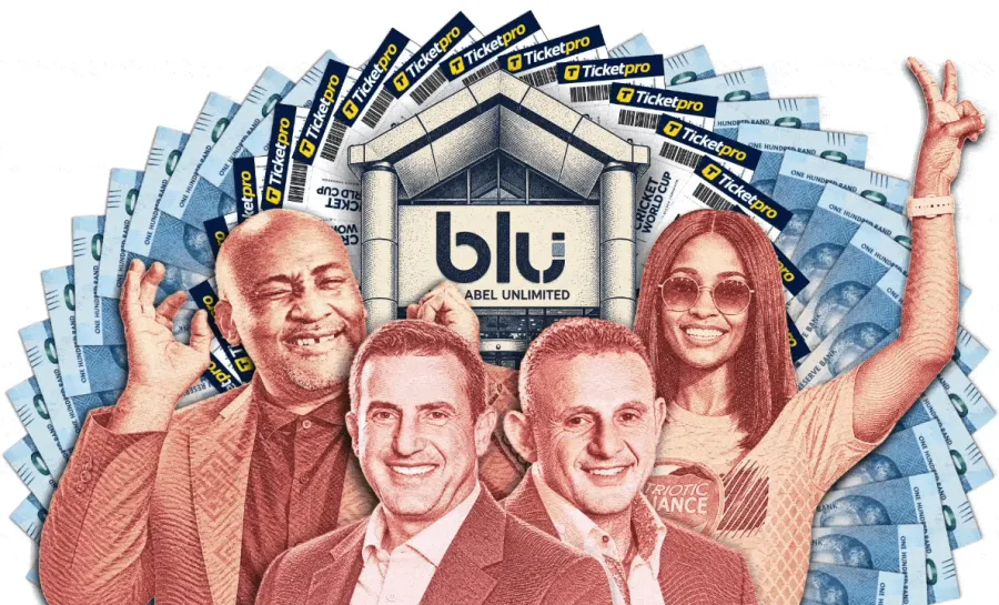 SUDAFRICA, LE VISITE DI MCKENZIE A BLU LABEL DURANTE LA VENDITA DI TICKETPRO
