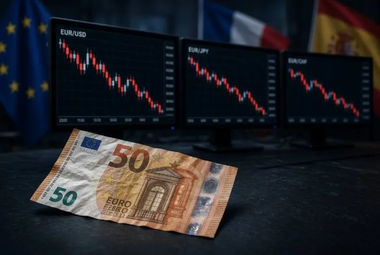 EURO AI MINIMI SU DOLLARO, YEN, FRANCO SVIZZERO E STERLINA
