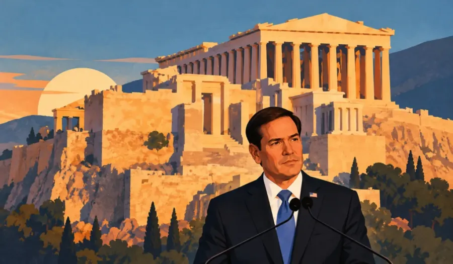 RUBIO: AD ATENE IL DISCORSO SULLA CIVILTÀ OCCIDENTALE