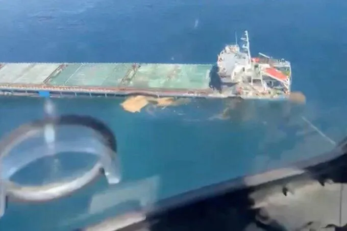 NAVE CARGO TURCA AFFONDATA DA DRONI AL LARGO DELLA ROMANIA, DUE MARITTIMI UCCISI