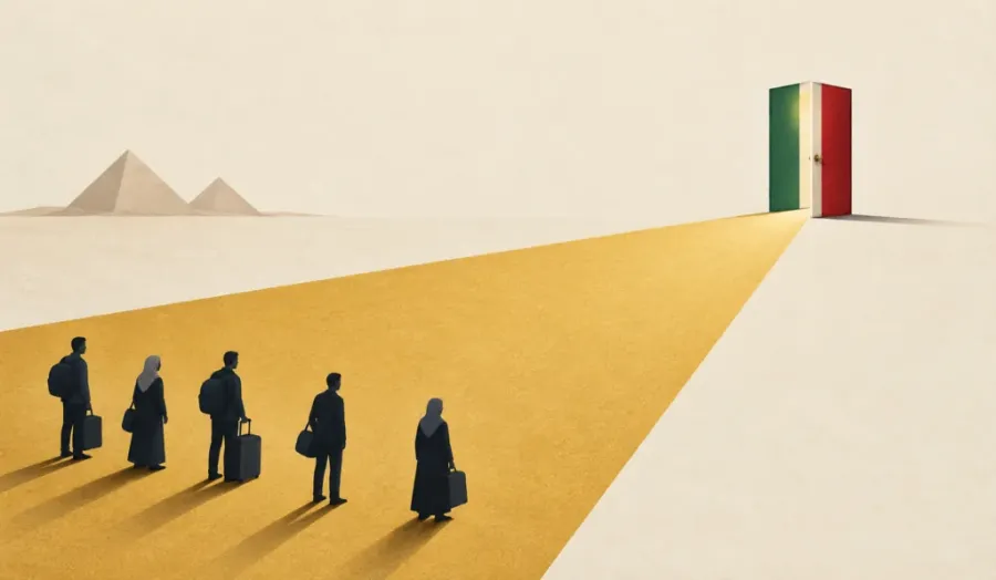 IL PIANO INGRESSI ITALIANO VERSO L'EGITTO E IL RISCHIO DI ASPETTATIVE OLTRE LE QUOTE