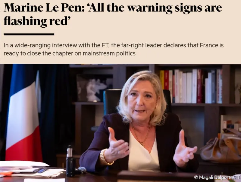 LE PEN PROMETTE LO STOP AGLI AIUTI ALL'UCRAINA ENTRO SEI MESI DA UNA SUA ELEZIONE