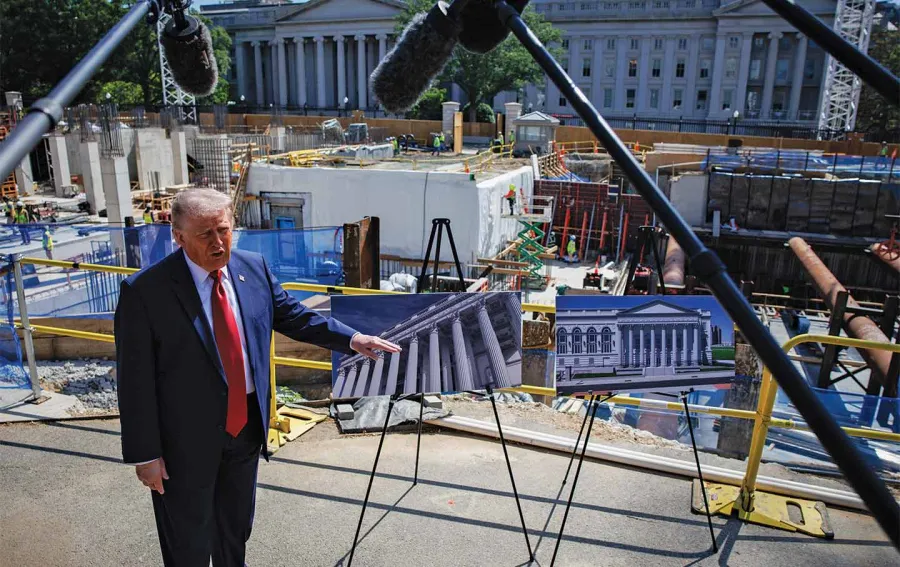 WASHINGTON, IN CORSO I LAVORI VOLUTI DA TRUMP SU PARCHI E MONUMENTI