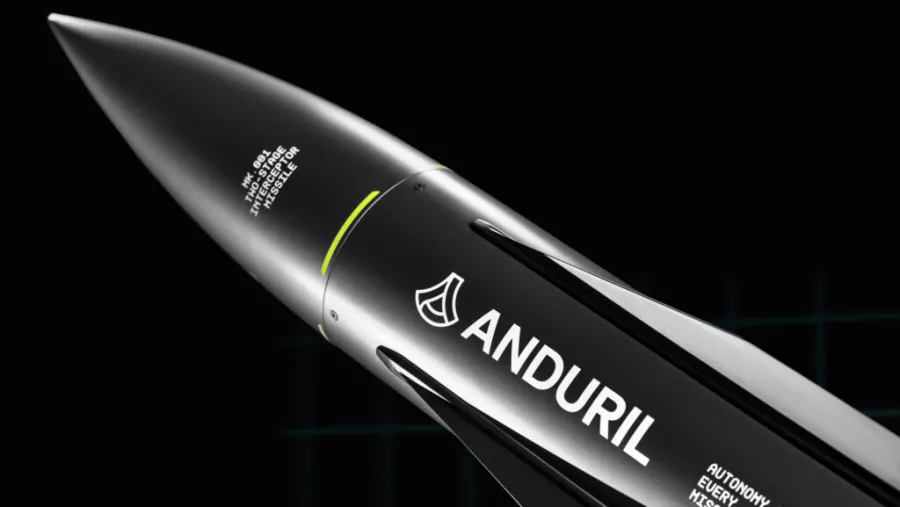 ANDURIL PRESENTA L'INTERCETTORE STEELFIN, A UN TERZO DEL COSTO DEL PAC-3