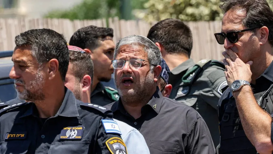BEN GVIR: LA CISGIORDANIA OCCUPATA APPARTIENE A ISRAELE