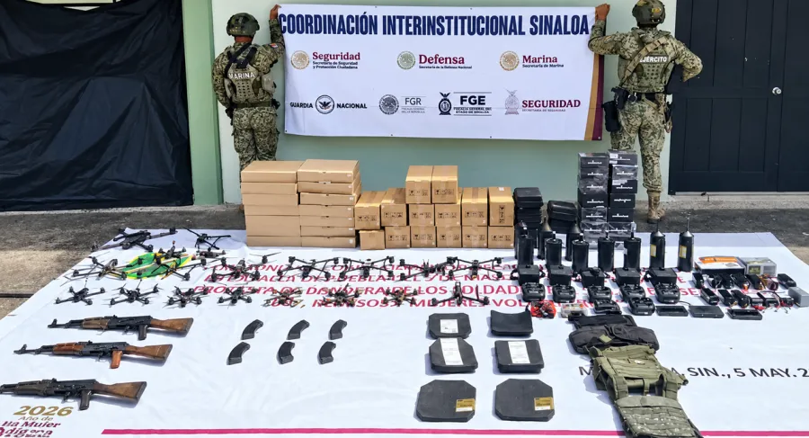 MESSICO: SEQUESTRATI 15 DRONI KAMIKAZE E OLTRE 40 ORDIGNI ESPLOSIVI IN SINALOA